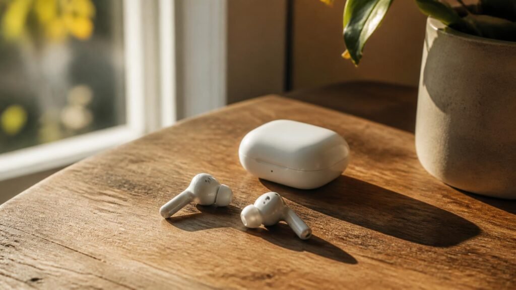 wireless earbuds